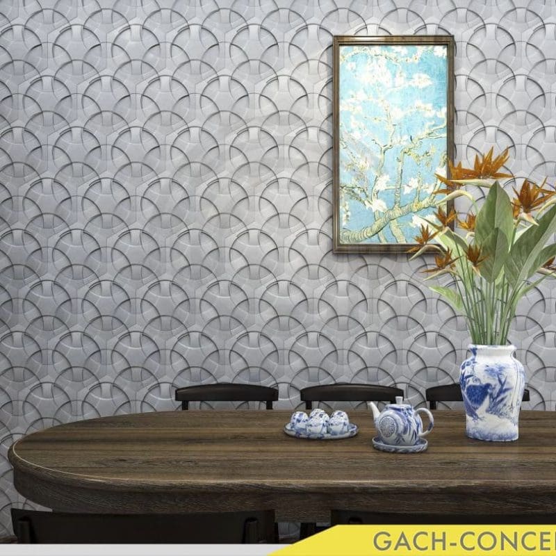Gạch 3D Xi Măng - HM1905 5 gach-3d-xi-mang-op-tuong